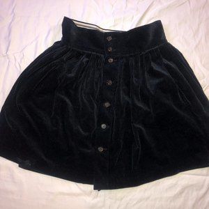 Ralph Lauren RUGBY High Waist Navy Corduroy Skirt